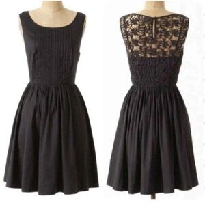 Moulinette Soeurs Black Lace Dress
